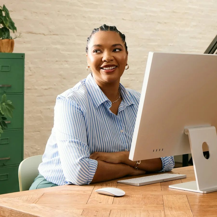 Conseillère Campus Connect Africa en entretien d’orientation